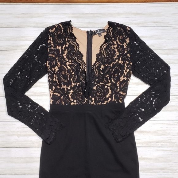 Lulus Swooner or Later Long Sleeve Lace Dress - Picture 4 of 6